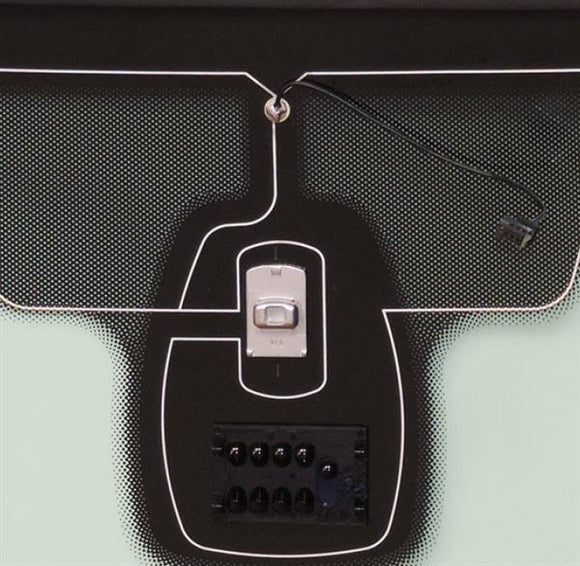 Photo du produit Peugeot 207 CC ( 2007-) P.B. Vert + Capteur + Rétro Electrochromatic + Antenne