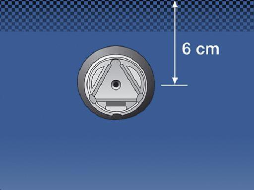 Photo du produit Volkswagen Passat ( 07/1993-09/1994 ) P.B. Vert Encapsulé + Embase 6 CM