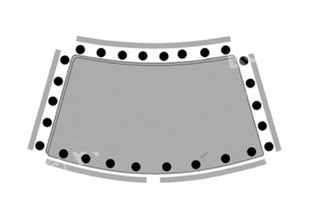 Photo du produit Chrysler Cherokee ( 1984-1992 ) Kit Agrafes de P.B.