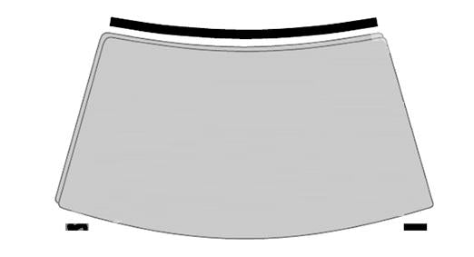 Photo du produit Renault Safrane ( 1993-2002 ) Enjoliveur Supérieur de P.B. + Cales